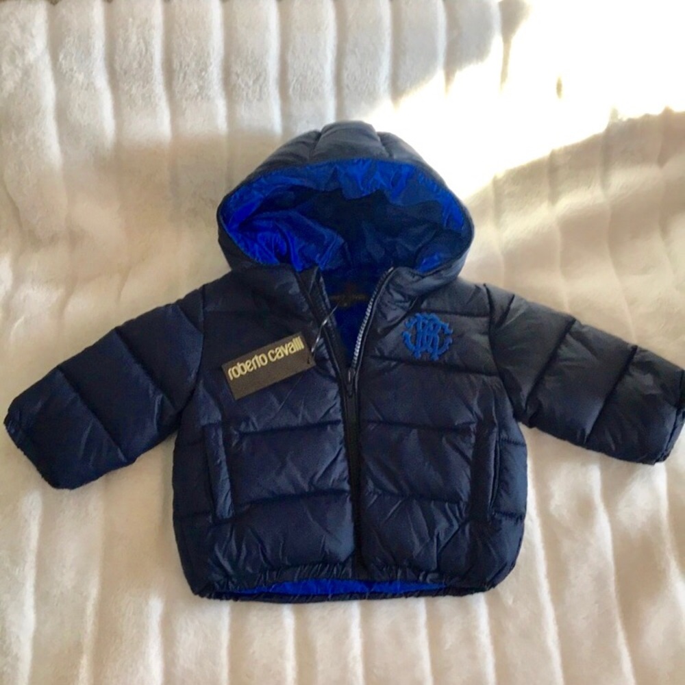 Roberto Cavalli Baby Down Coat (size 6m)